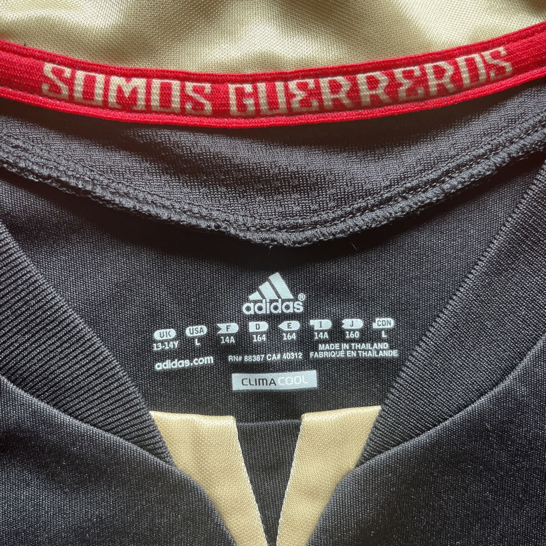 メキシコ代表　ゲームシャツ　adidas climacool