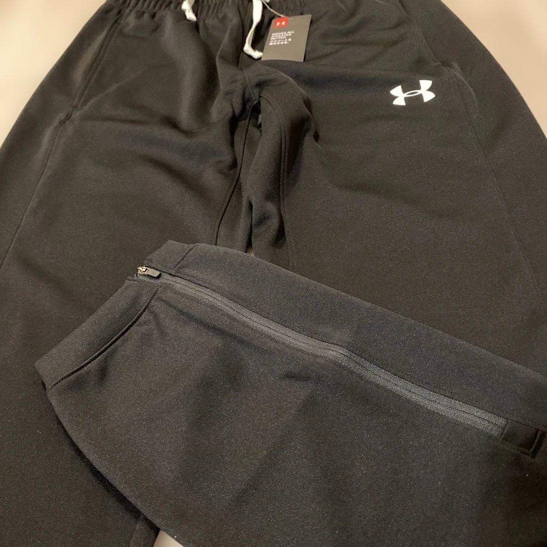 【新品未使用】Under Armour ジャージパンツ ブラック XLサイズ