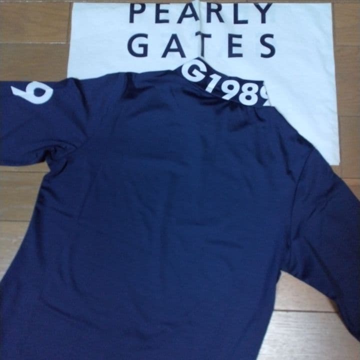 ⭐新品⭐PEARLYGATES⭐長袖モック⭐濃紺⭐S⭐