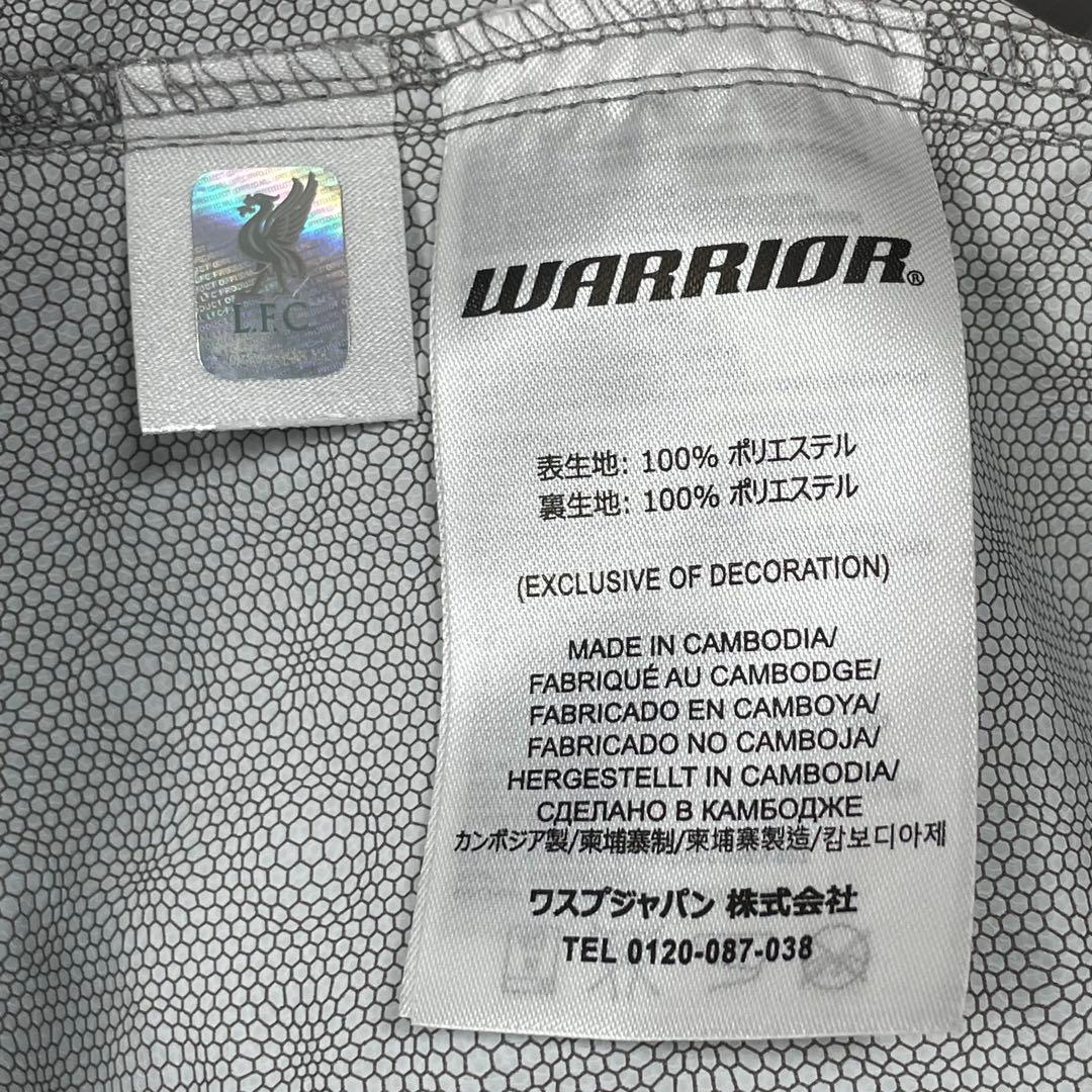 warrior liverpool リバプール　ナイロンジャケット　ジャージ　L