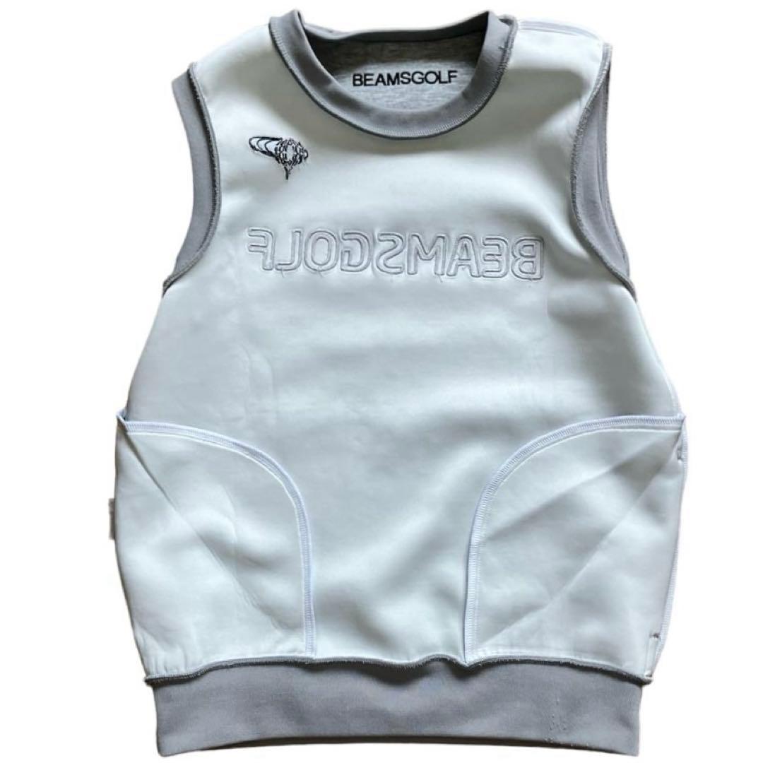 【美品】ビームスゴルフ BEAMS GOLF レディース ベスト M
