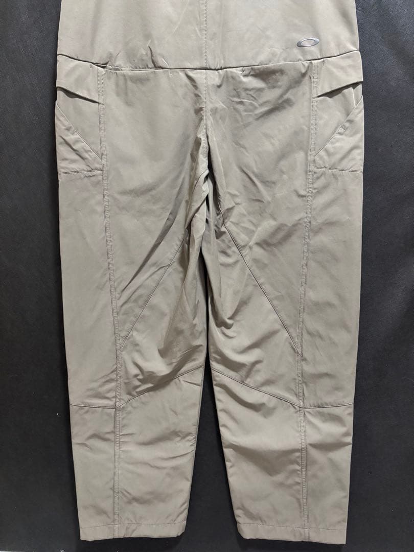 新品 OAKLEY カーキ スノーボード ビブパンツ Lサイズ オークリー 防水