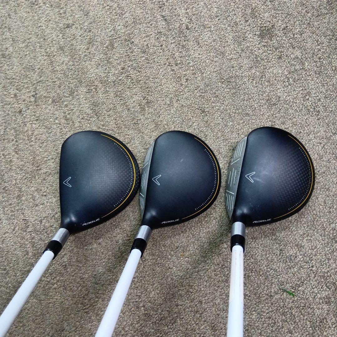 Callaway　ROGUE ST MAX FAST　5・7・9W　3本セット