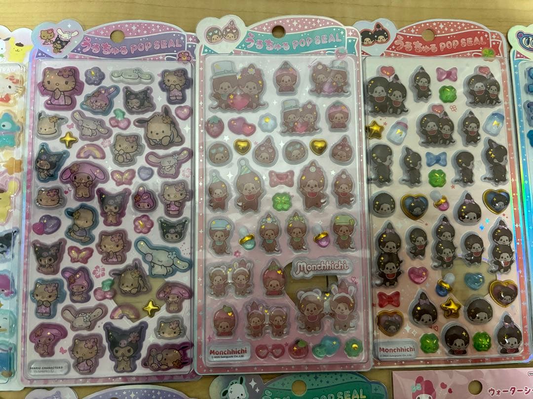 【お買い得価格】ボンボンドロップシール うるちゅるポップシールまとめ売り30枚