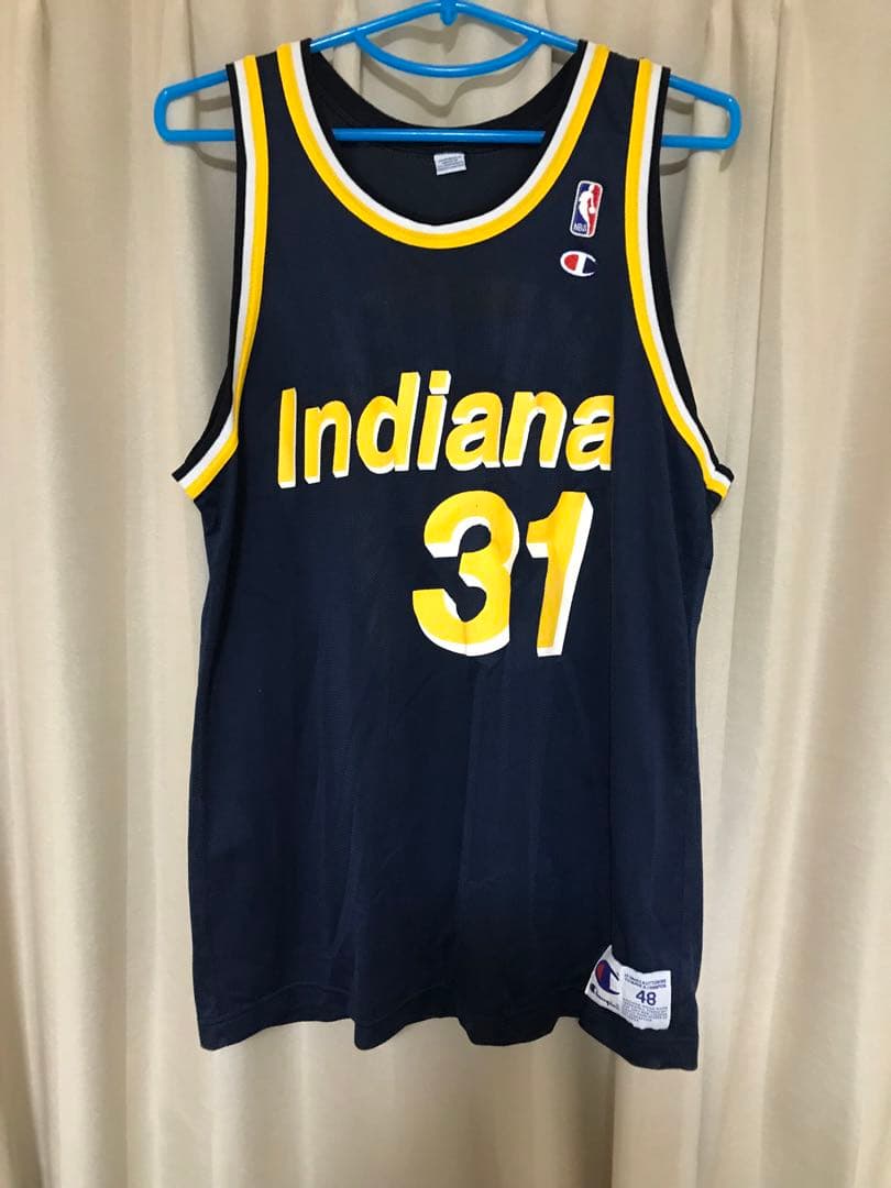 人気商品、90's、チャンピオン、indiana、31番MILLER、48サイズ