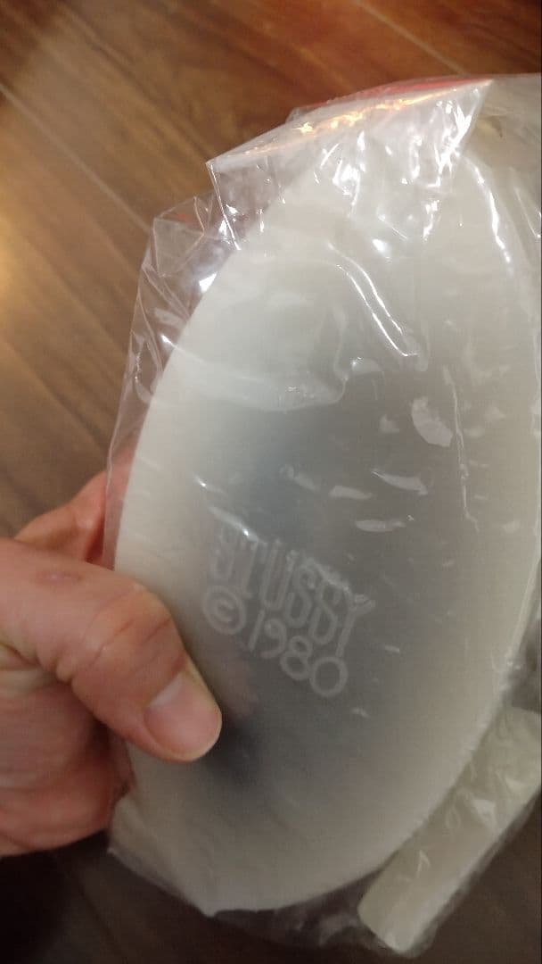 STUSSY フェイスデザインキャンドル 約7.5cm x 15cm