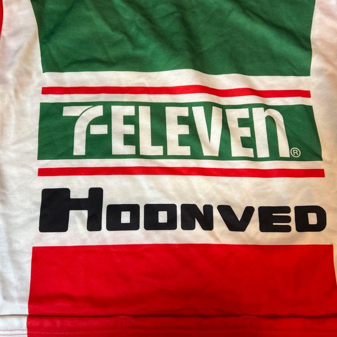 80s ビンテージ 7-Eleven Hoonved サイクルジャージ 半袖