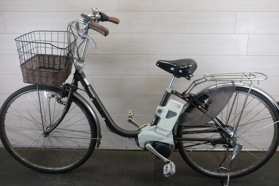 電動自転車 パナソニック　24インチ　3段　6.6Ah充電器あり