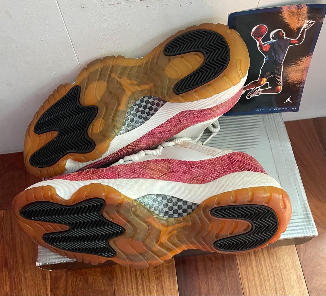 Air Jordan 11 Low ピンク/ホワイト