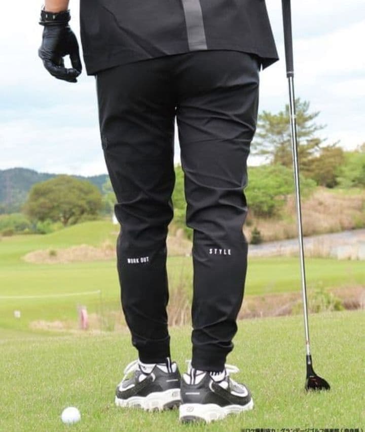 LUXE/R GOLF ストレッチ布帛パンツ 45855BKXL⑤