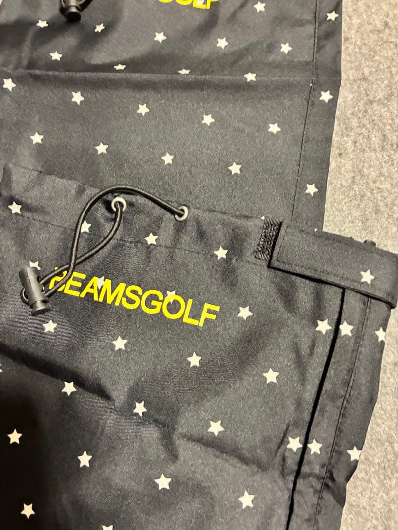 BEAMS GOLF レインウェアセット 星　L レッグカバー　収納袋
