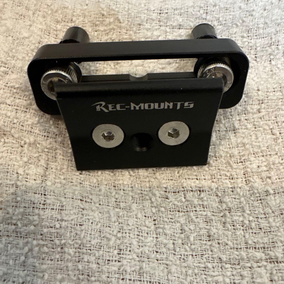 REC MOUNT 車体装着バッグ ブラック/ピンク　箱無し　未使用品