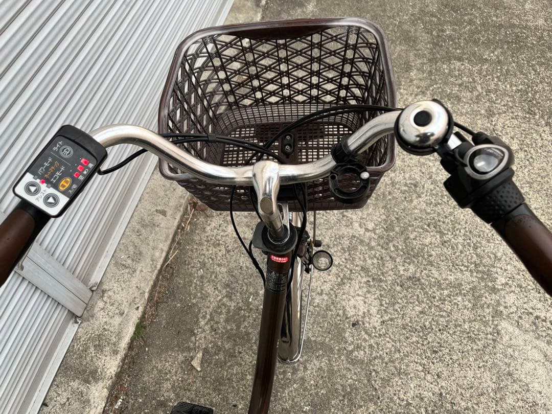 電動アシスト24型自転車 ビビDX24 BE-END433T2色チョコブラウン