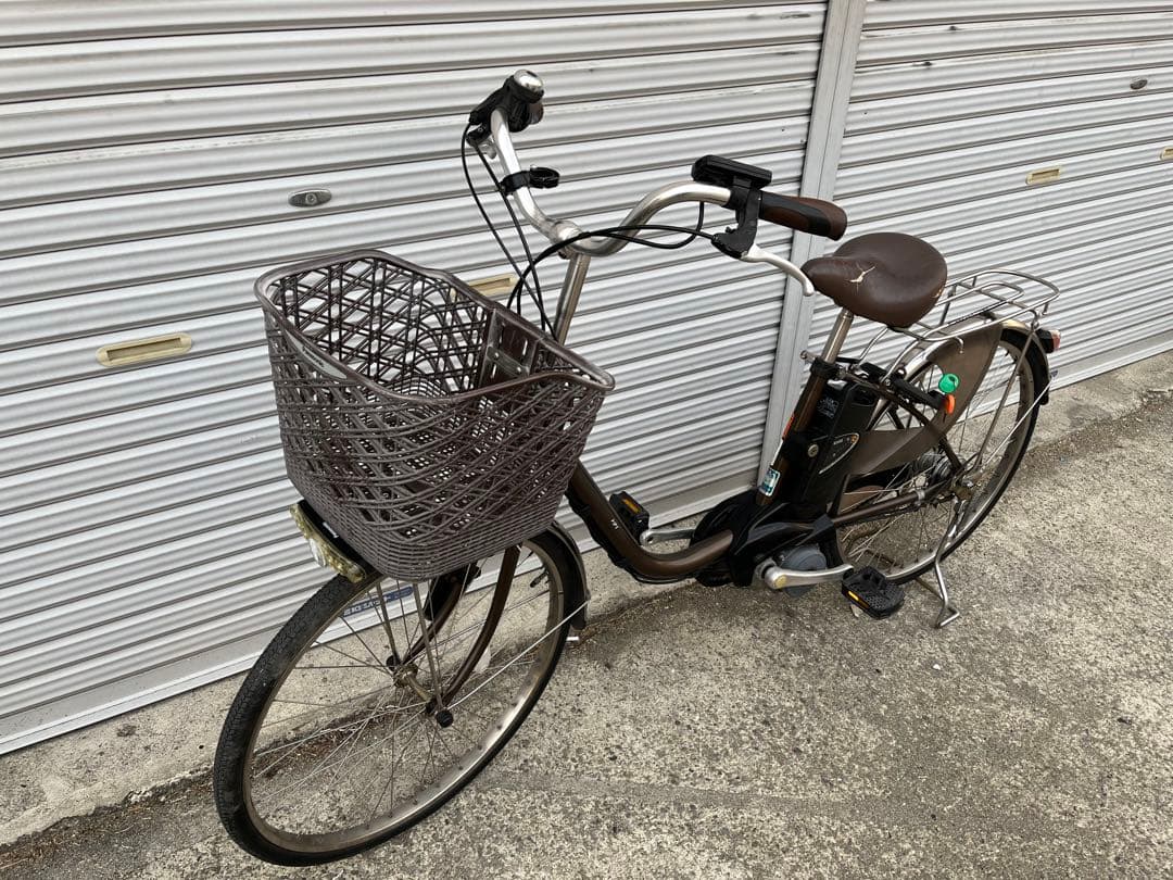 電動アシスト24型自転車 ビビDX24 BE-END433T2色チョコブラウン