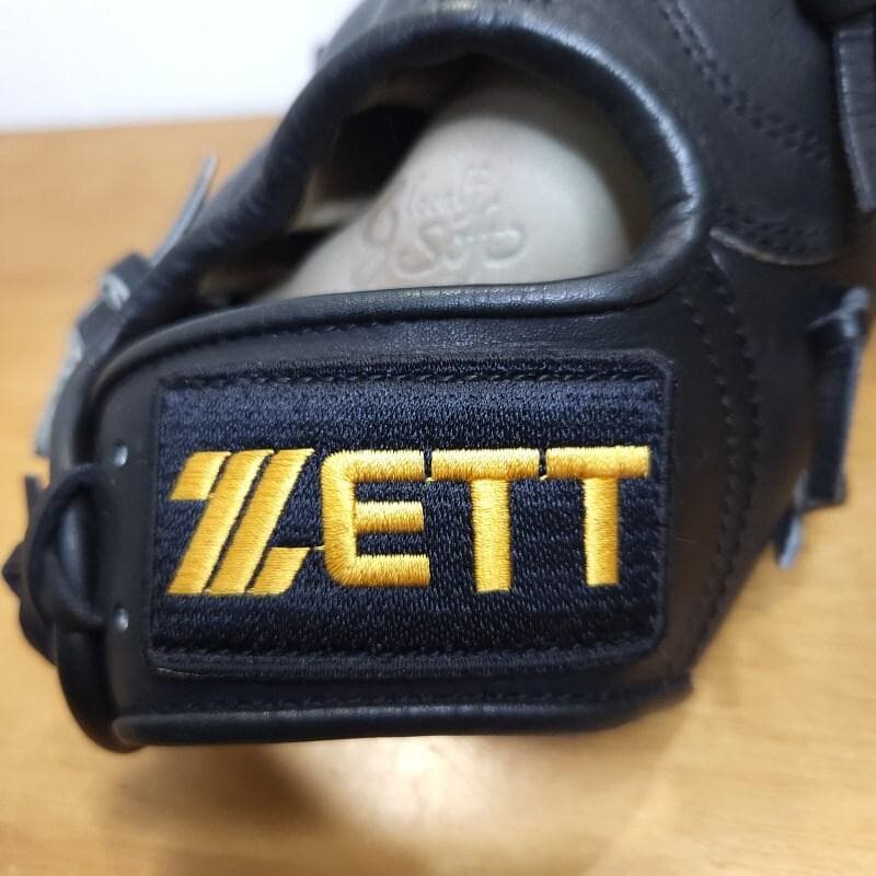ZETT 日本製 プロステイタス RNT 旧ラベル 良品 内野用 軟式グローブ