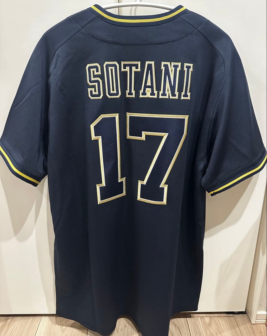 オリックスバファローズ　曽谷龍平　ビジターユニフォーム　Lサイズ