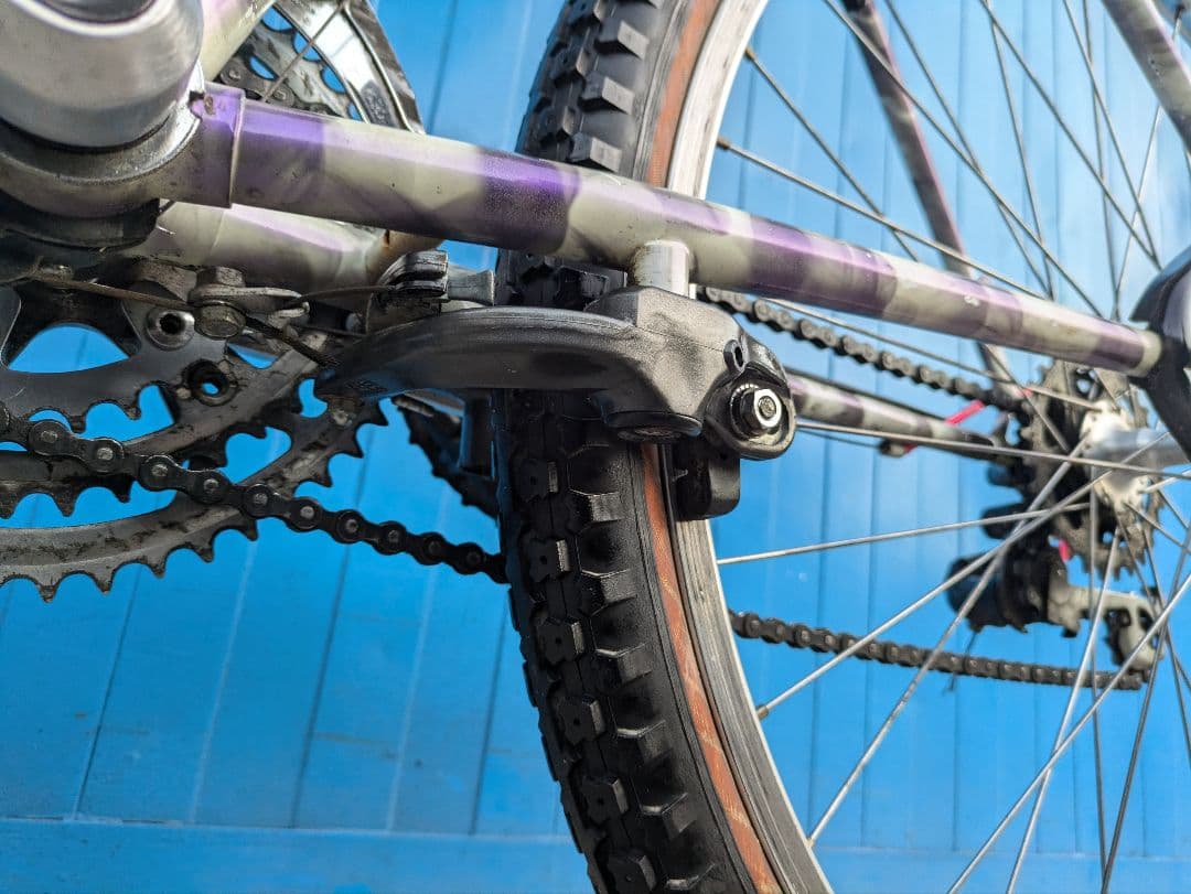 カミハギサイクル　OLD　MTB　90s　レトロ　自転車