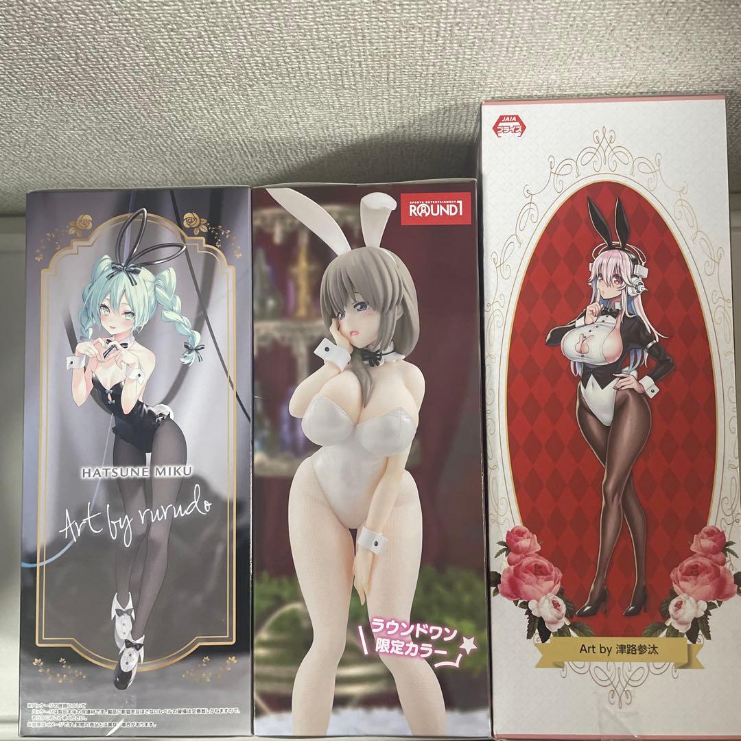 美少女フィギュア まとめ売り 初音ミク rurudo そに子 時崎 宇崎月