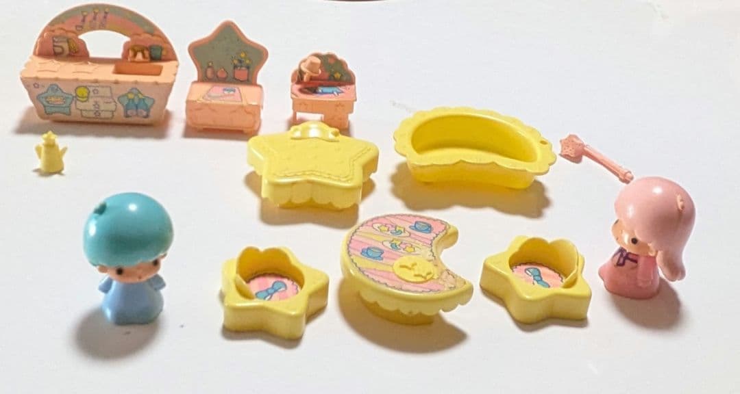 キキララルームセット　　キキ・ララ 昭和レトロ　サンリオ　レア品