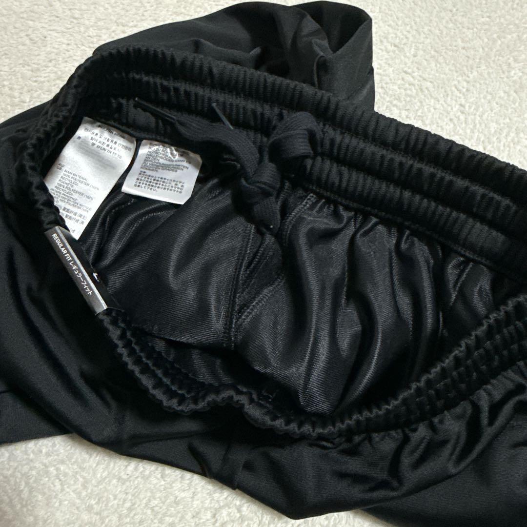 新品adidasメンズパンツロゴ　ジャージ上下セット黒Mサイズ長袖スポーツウェア