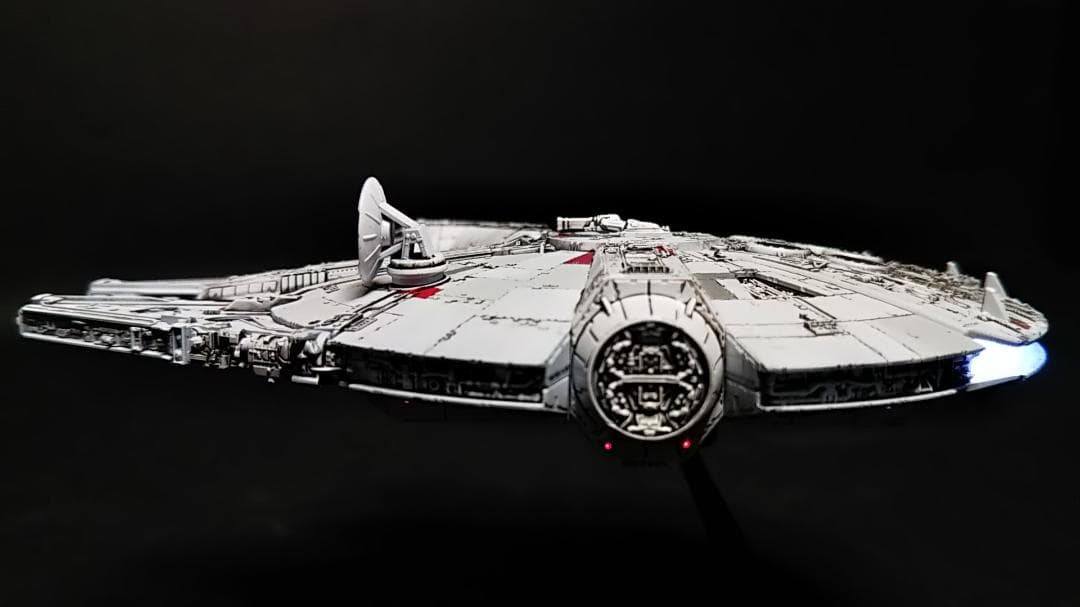 電飾改修　ミレニアムファルコン 塗装 完成品 1/350 ビーグル