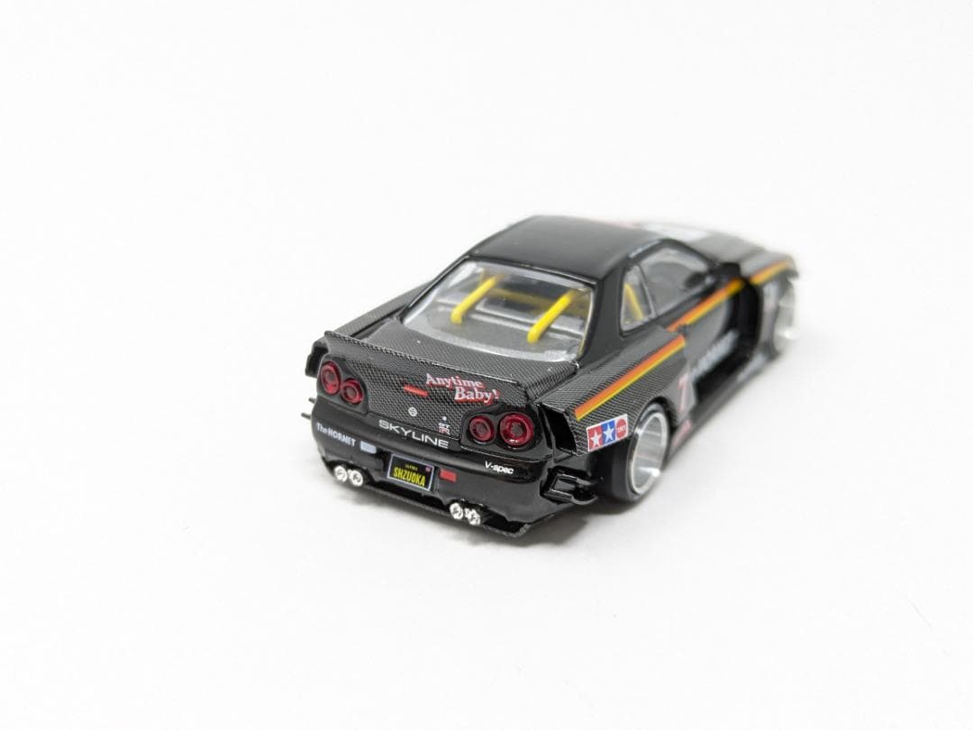 MINI GT 街道ハウス タミヤ ホーネット GT-R R34 ミニカー