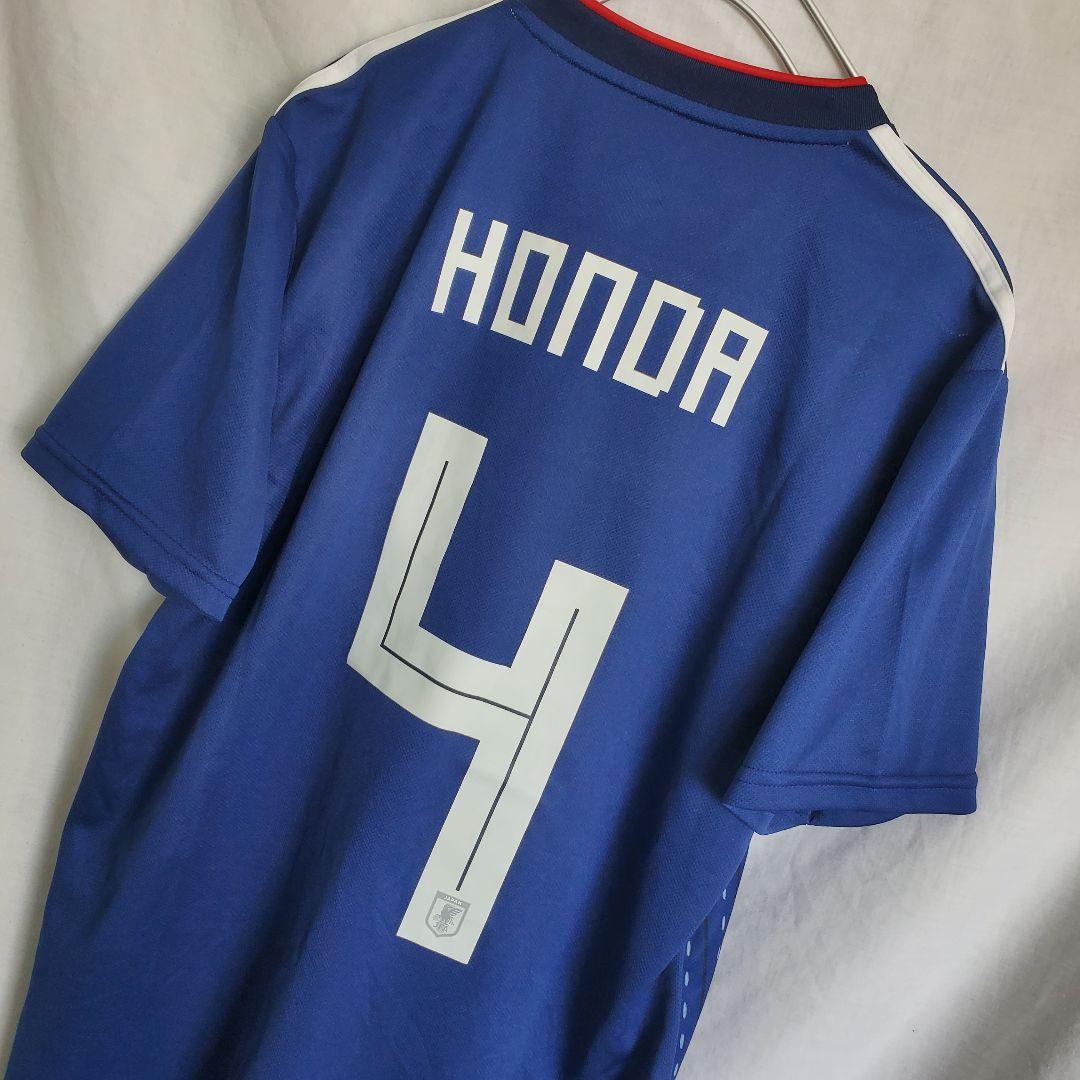 新品 未使用 サッカー日本代表ロシアW杯　レプリカユニフォーム　#4 本田圭佑