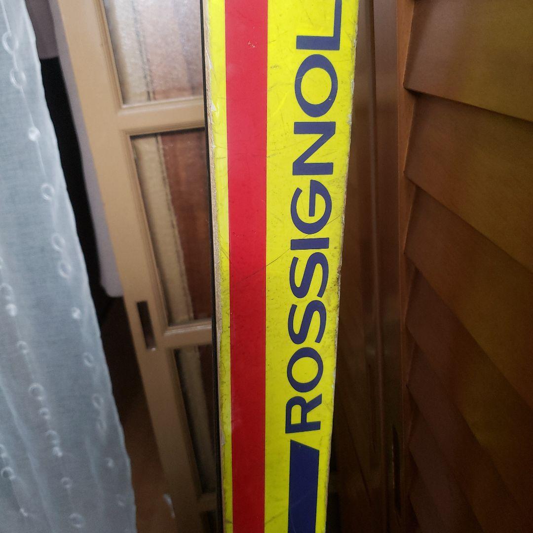 ROSSIGNOL スキー イエロー/ブルー/レッド
