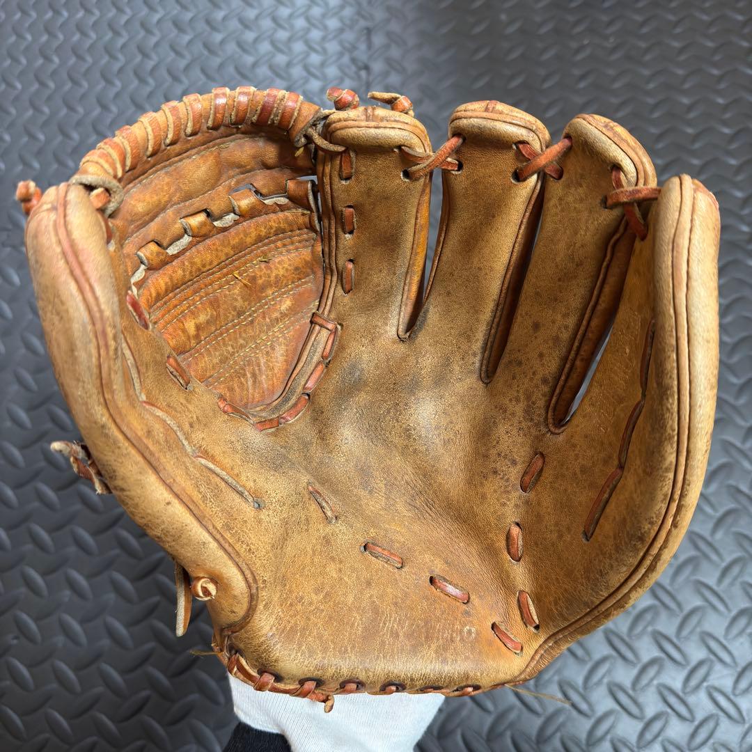 R.K.MIZUNO 硬式 内野手用 グローブ ミズノ 赤カップ ビンテージ