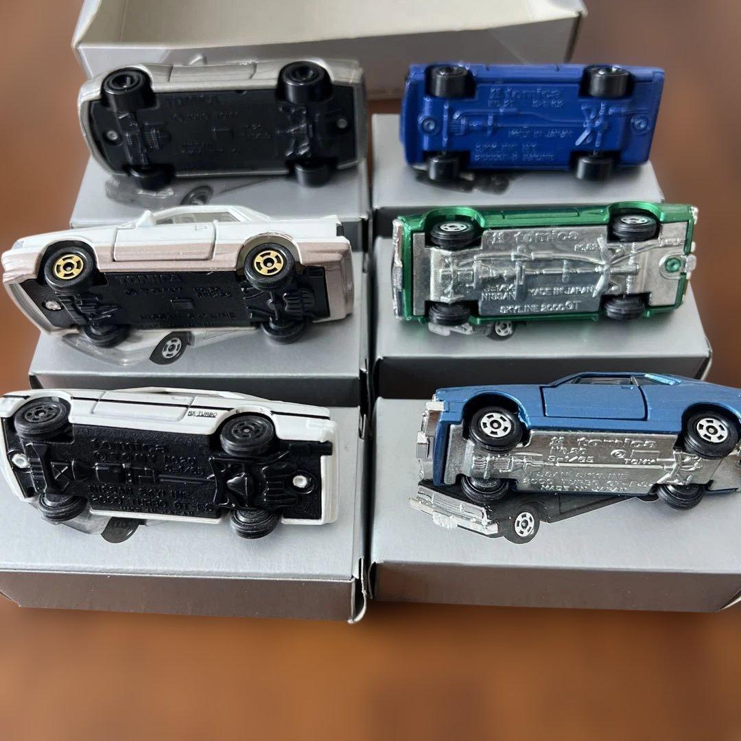 トミカ スカイライン６台セット SKYLINE HISTORY イケダ特注