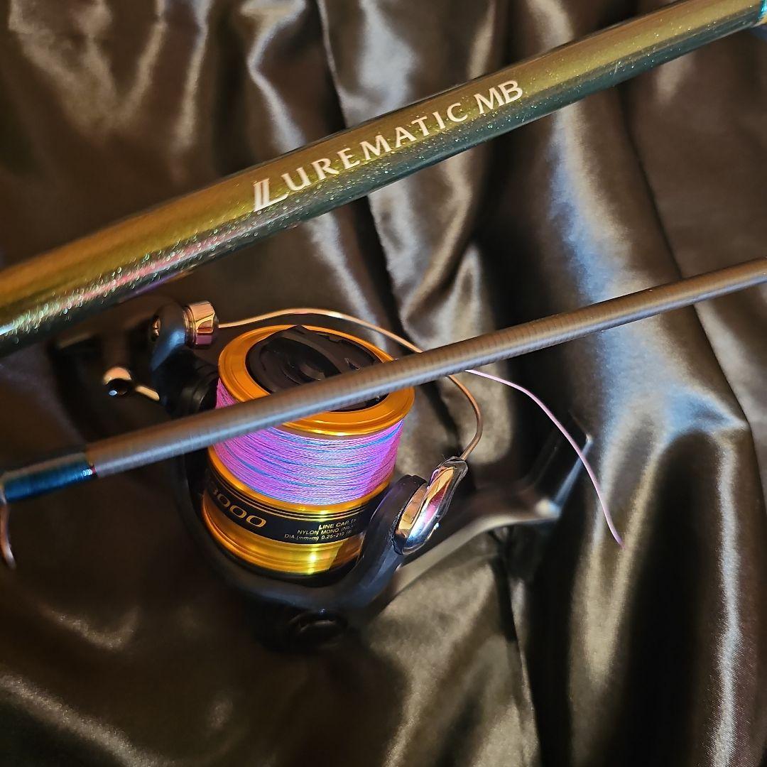 SHIMANO　万能ロッド　リール　【新品peライン0.6号】着用！エギング