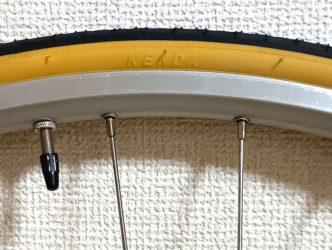 ロードバイク完組ホイール・タイヤ・チューブ 2本セット
