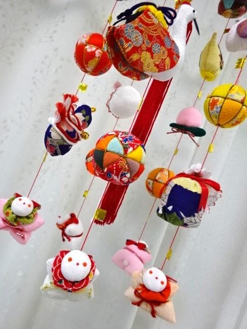 【期間限定値下げ】柳川さげもん 吊るし雛 木目込み鞠 ハンドメイド ひな祭り