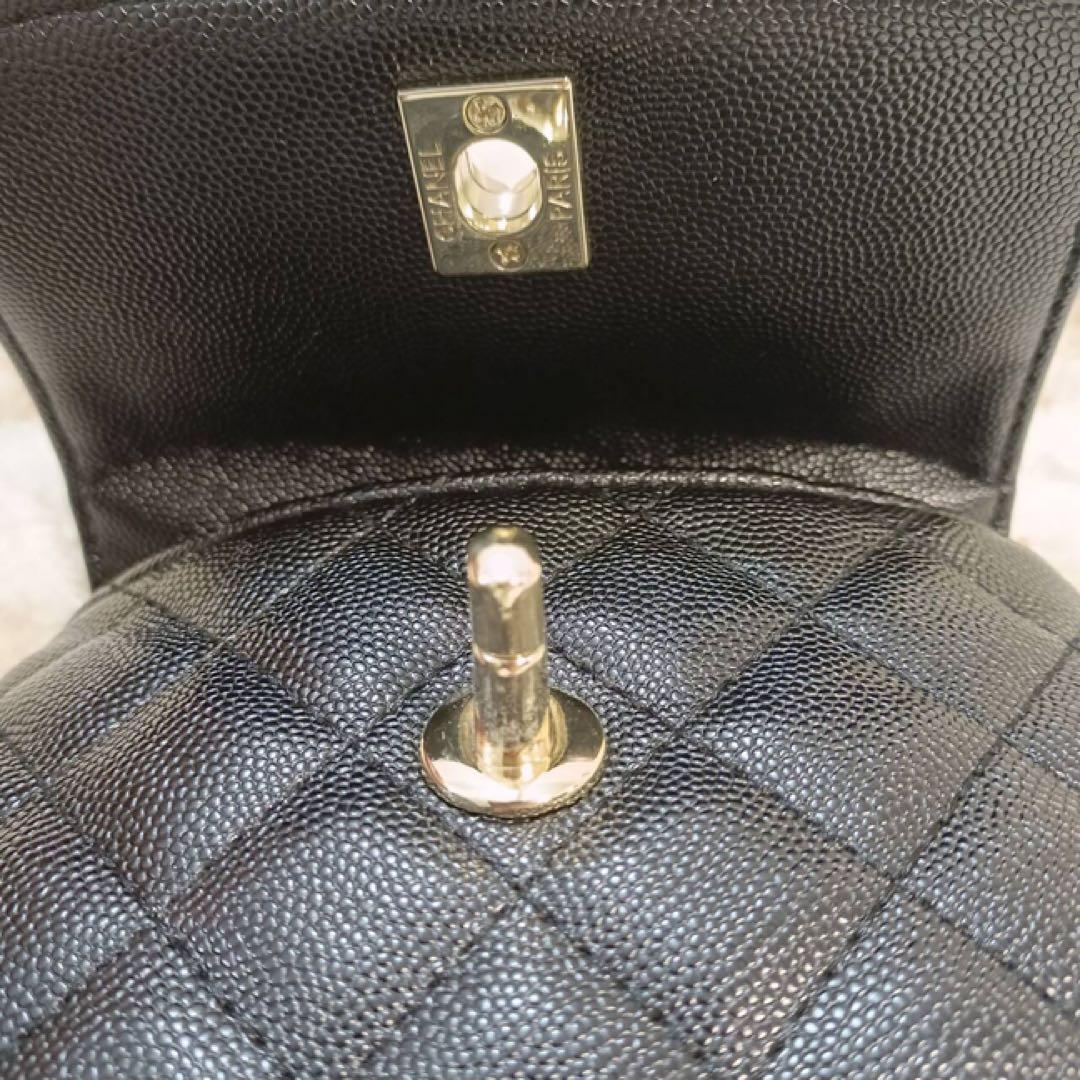 CHANELノベルティ ミニ ショルダーバッグ キルティング ゴールド2WAY