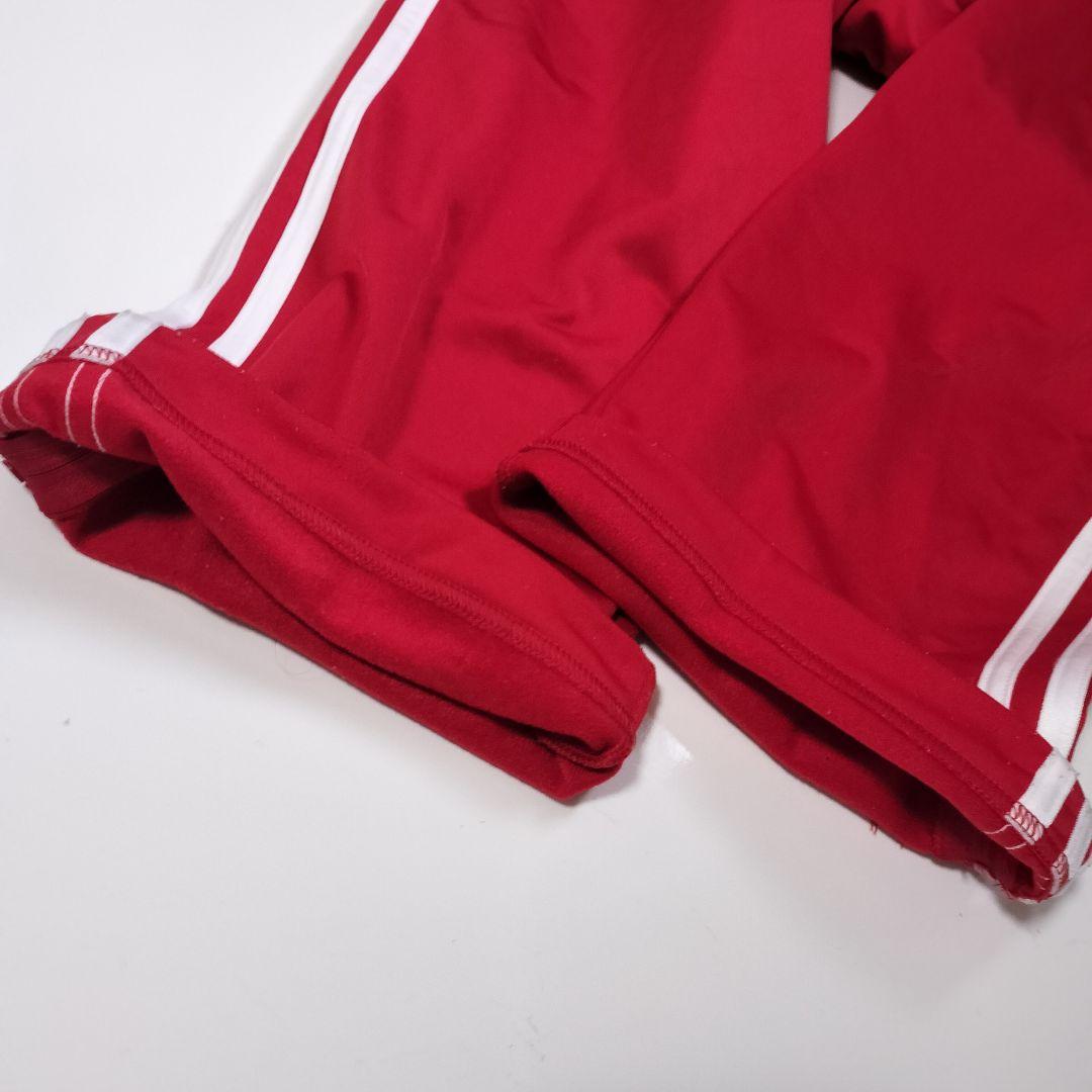 ★人気　アディダス　ファイヤーバード　トラックパンツ　ジャージ　レッド　2XL