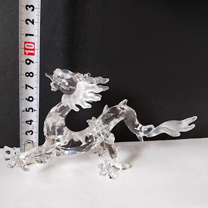 スワロフスキー クリスタル 置物 ドラゴン☆龍 辰年 干支置物 正月飾り