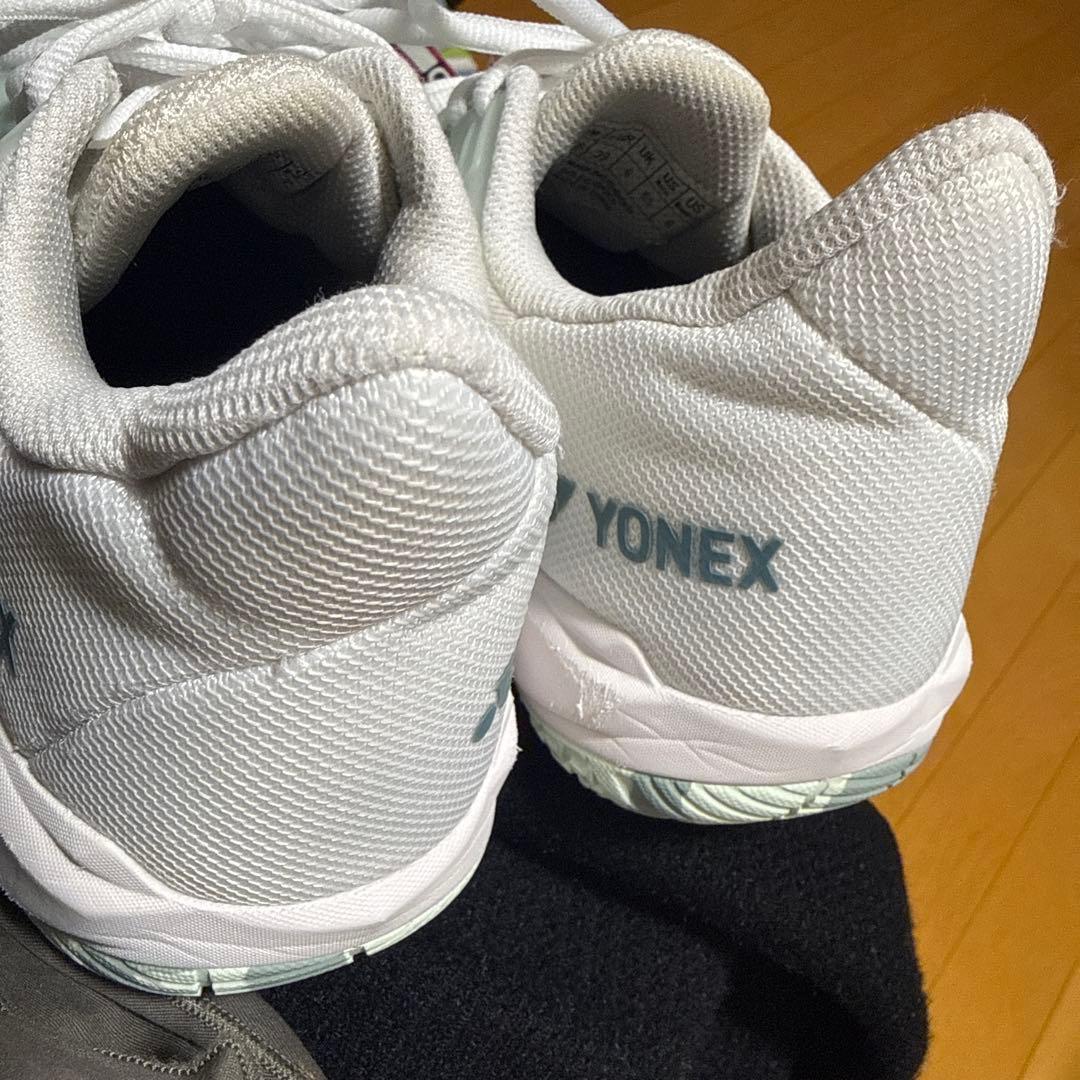 YONEX バドミントンシューズ ライトブルー24.5cm