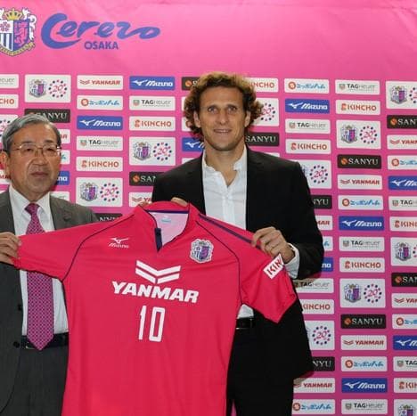 フォルラン　セレッソ大阪　ユニフォーム　ウルグアイ代表　Diego Forlán