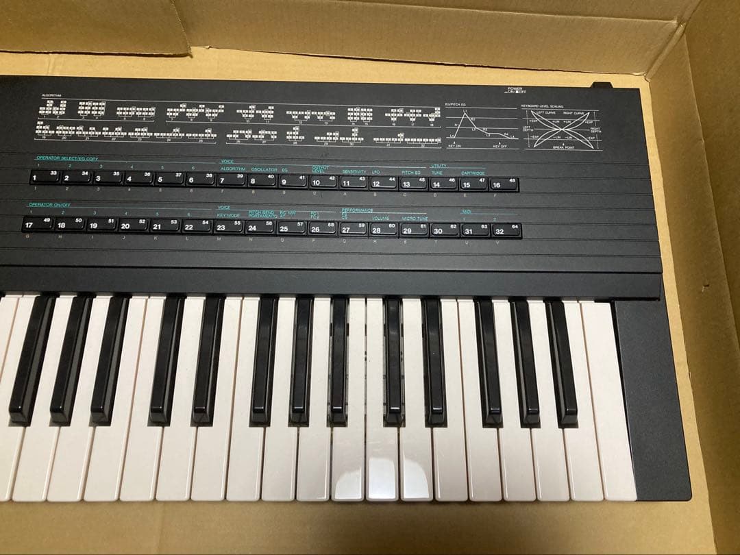 YAMAHA DX7s シンセサイザー キーボード ヤマハ 0802①