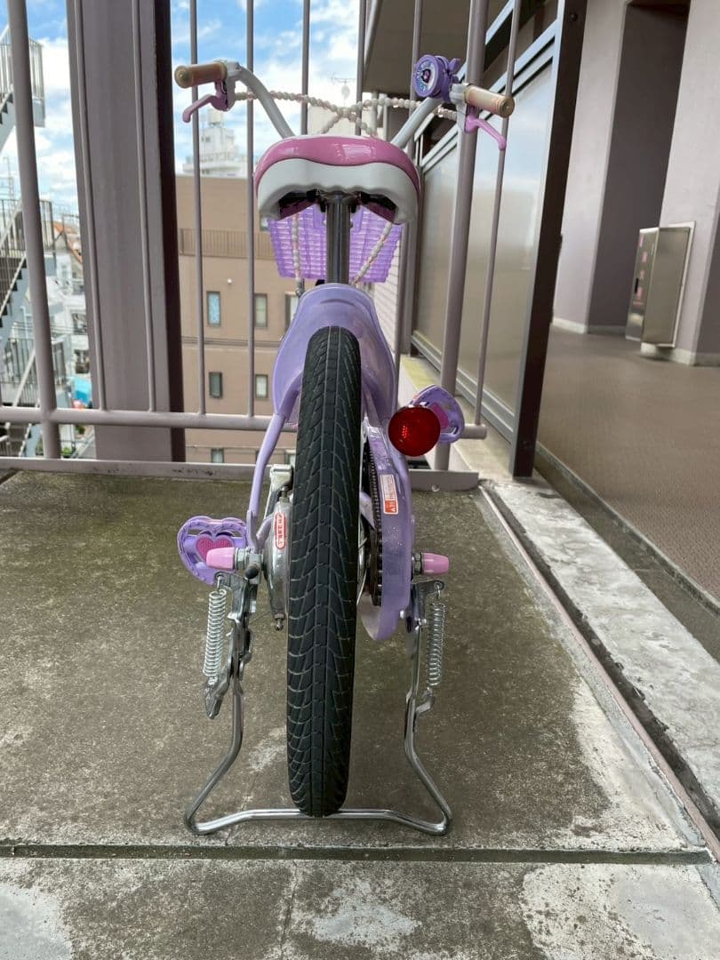 【埼玉東京近郊直接受渡し】自転車 　16インチ　ディズニープリンセス　美品