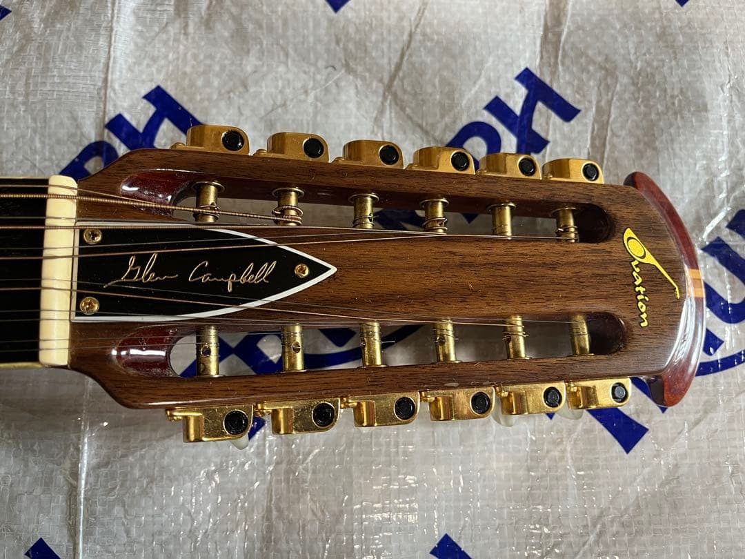 オベーション 1618 GrenCampbell 12弦ピックアップ付きギター