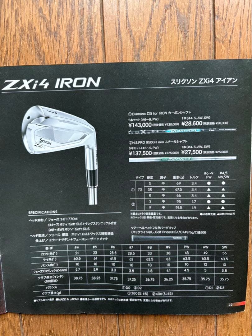 SRIXON スリクソン　アイアン