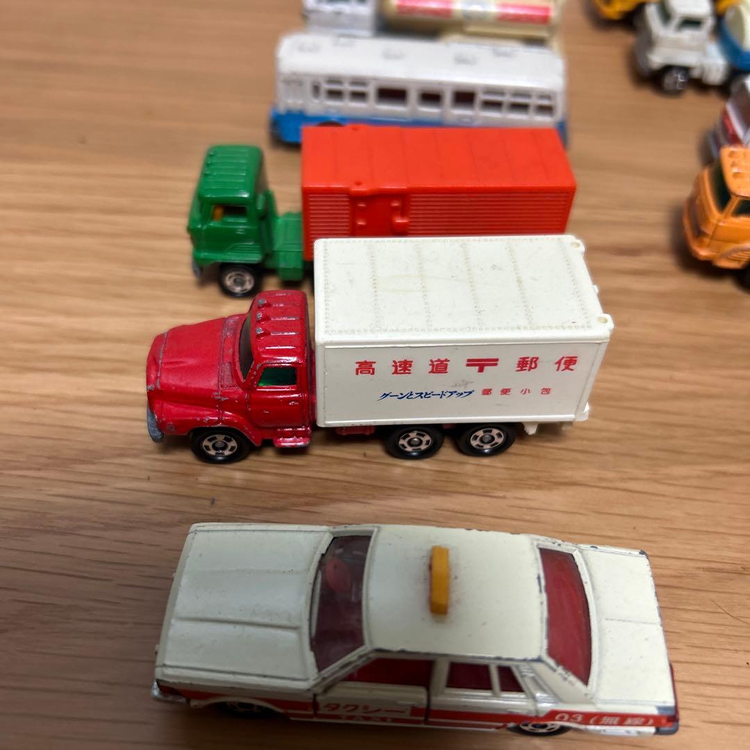 ミニカーセット 多色 トラック バス 乗用車