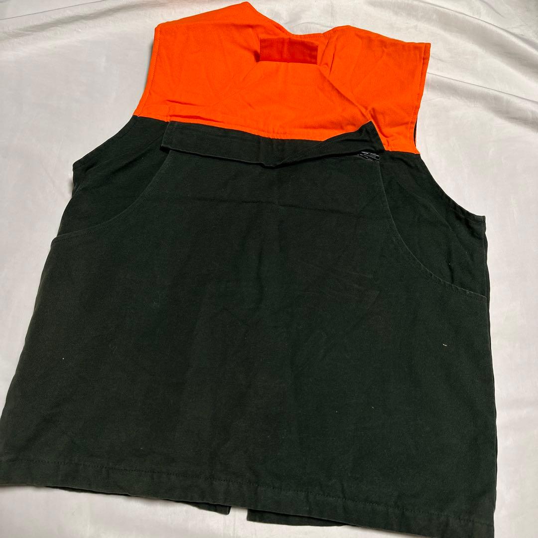 90's Woolrich ウールリッチ ウール ハンティングベスト グリーン