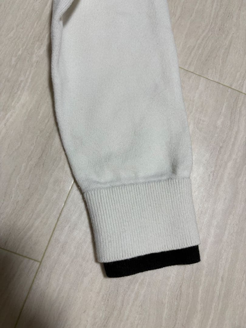 Jack Bunny!! レイヤード風天竺編みコットンニットセーター