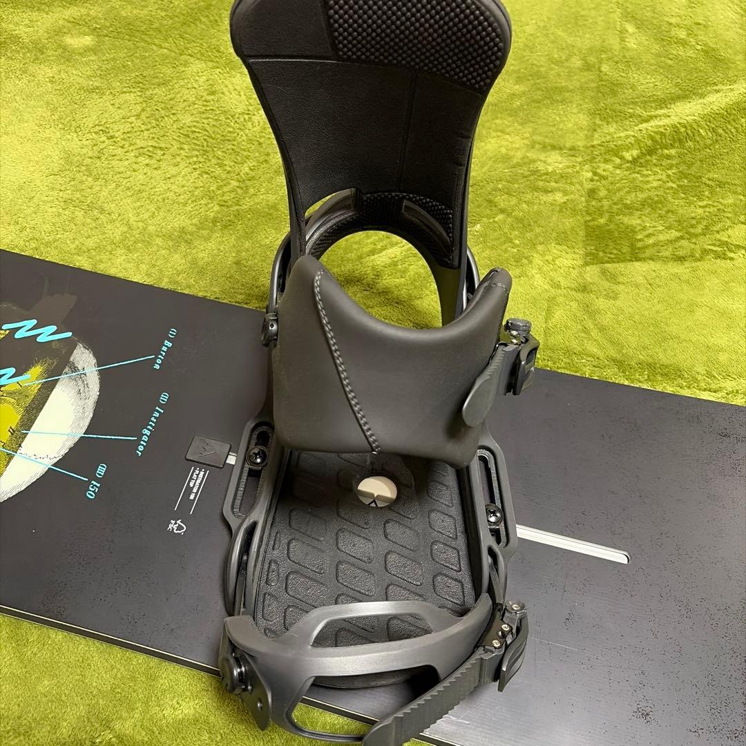 BURTON INSTIGATOR 150美品 滑走2日 ALL バートンセット