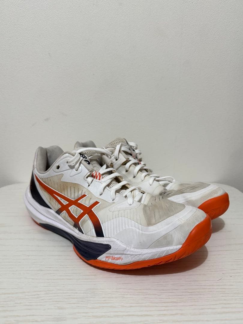 値下げ可 asics バレーボールシューズ Sky Elite FF3 オレンジ