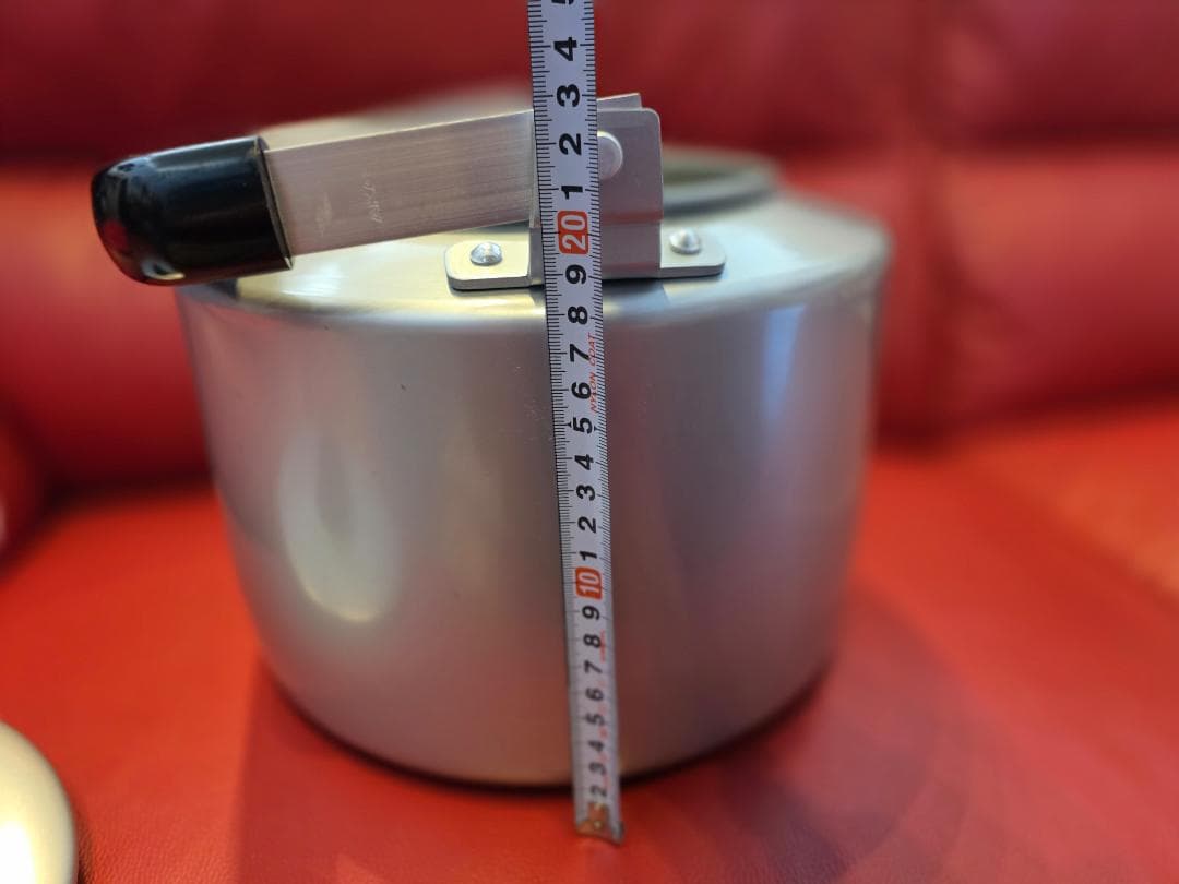 美品　アカオ　やかん　特大　大型ケトル　10L　アルミ製