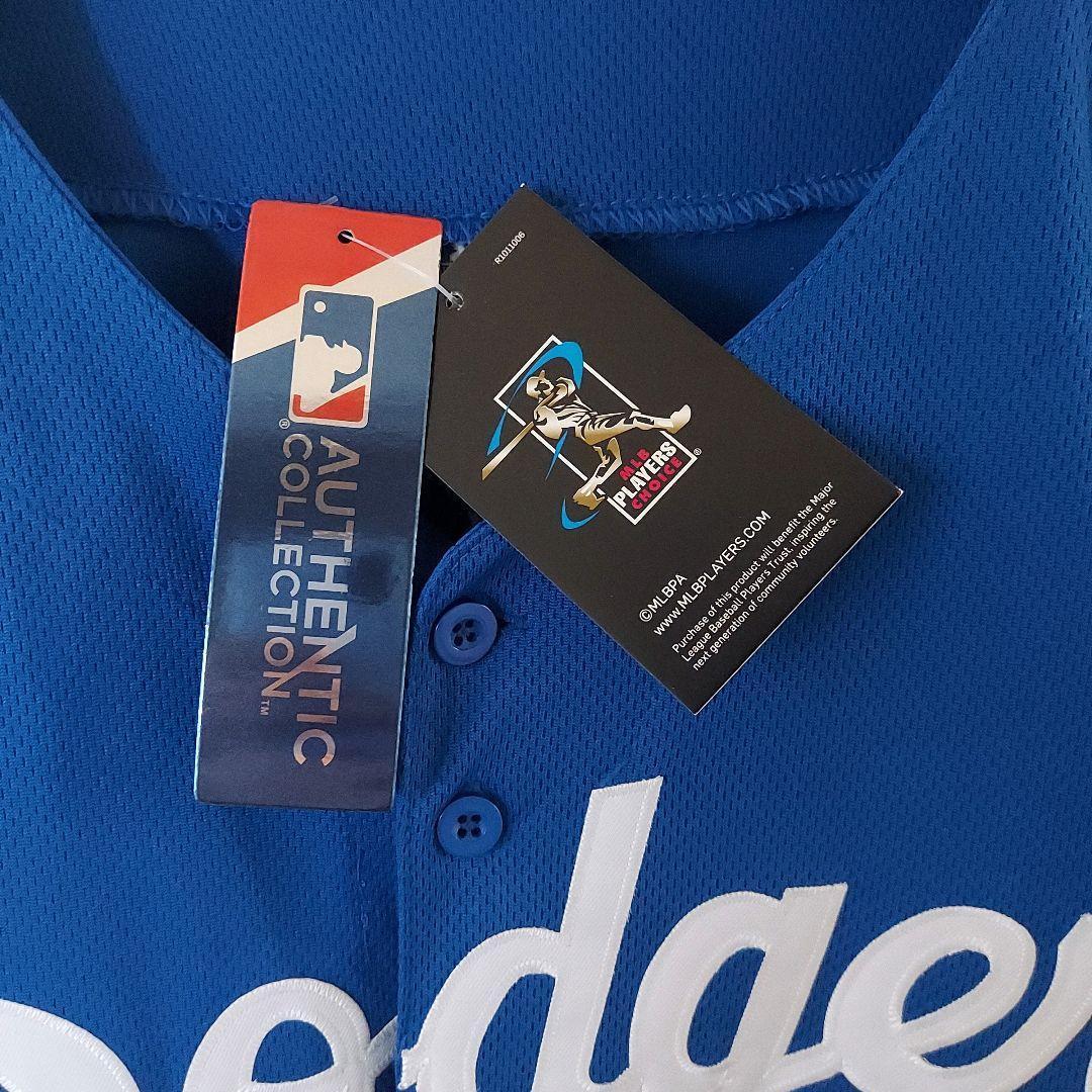 【MLB】未使用 NIKE ナイキ ドジャース ベッツ ユニフォーム 2XL 青
