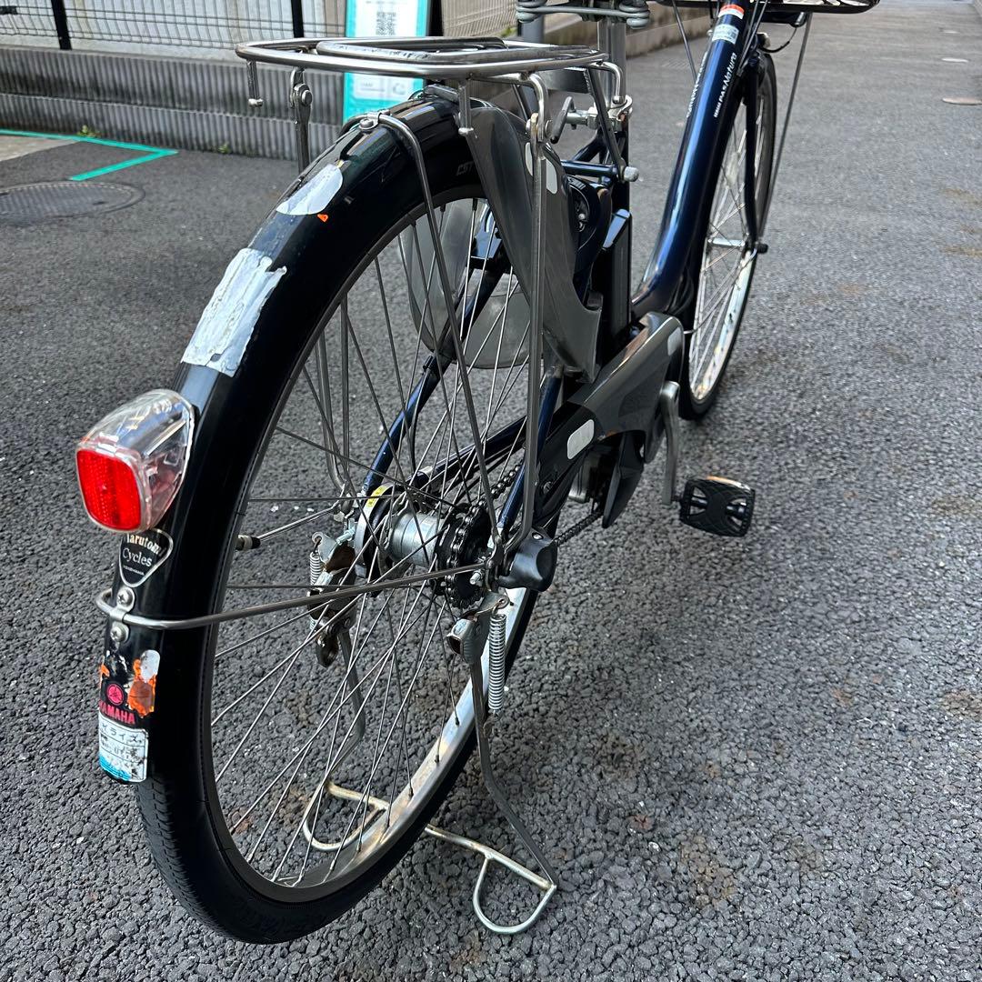 最終価格　ヤマハ　PAS natural 27インチ 電動自転車　前カゴ付き